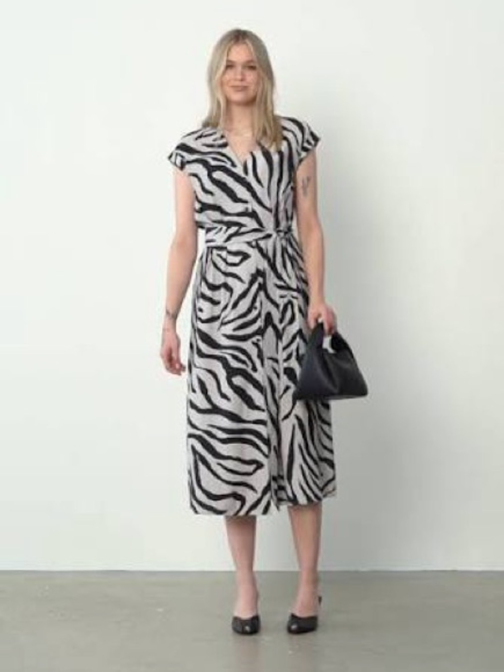 Reitmans Zebra Print Dress/Duster 3X